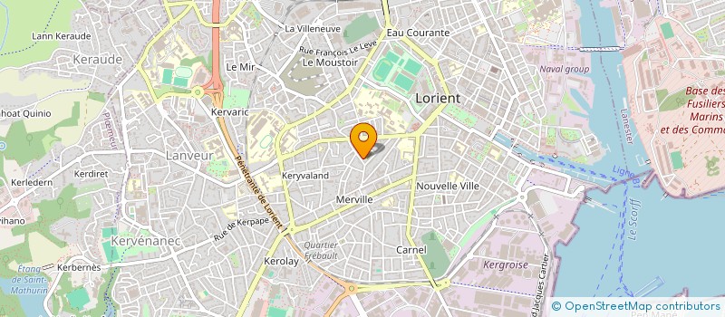 localisation de l'entreprise OPTIDEAL  LORIENT