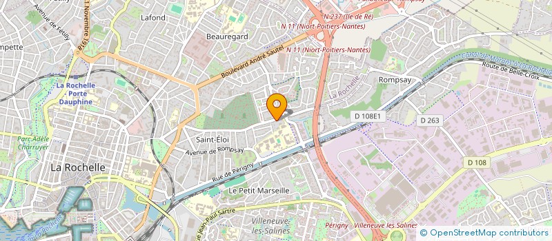 localisation de l'entreprise OPTIDOMIA  LA ROCHELLE