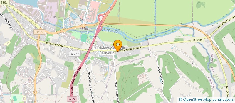 localisation de l'entreprise OPTIENER à LA RIVIERE-SAINT-SAUVEUR