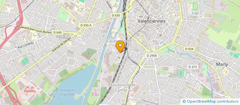 localisation de l'entreprise OPTIFLOW  VALENCIENNES