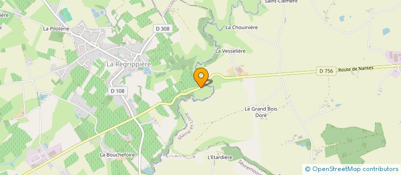 localisation de l'entreprise OPTIG  LA REGRIPPIERE