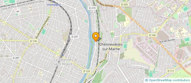 localisation de l'entreprise OPTIGEN  CHENNEVIERES-SUR-MARNE