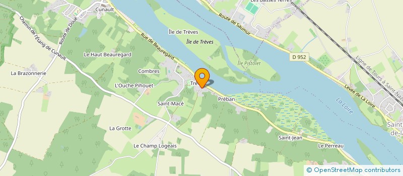 localisation de l'entreprise OPTIGEO  GENNES-VAL-DE-LOIRE