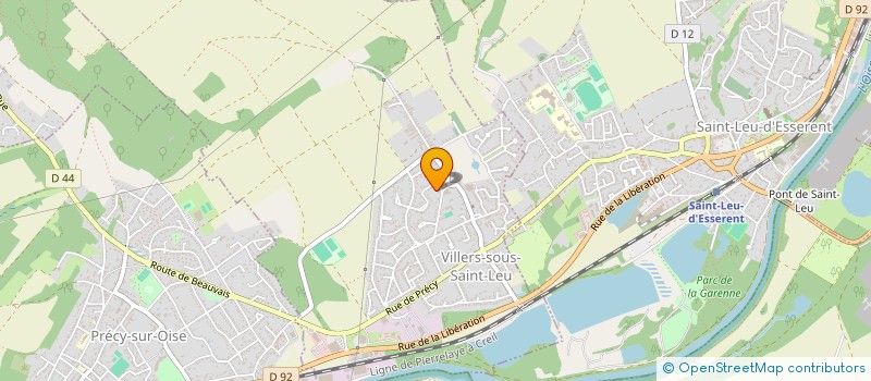 localisation de l'entreprise OPTIGEST  VILLERS-SOUS-SAINT-LEU