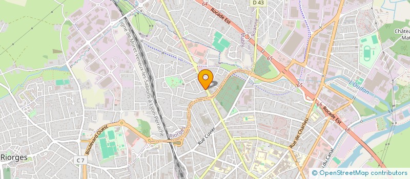 localisation de l'entreprise OPTIHOME à RIORGES