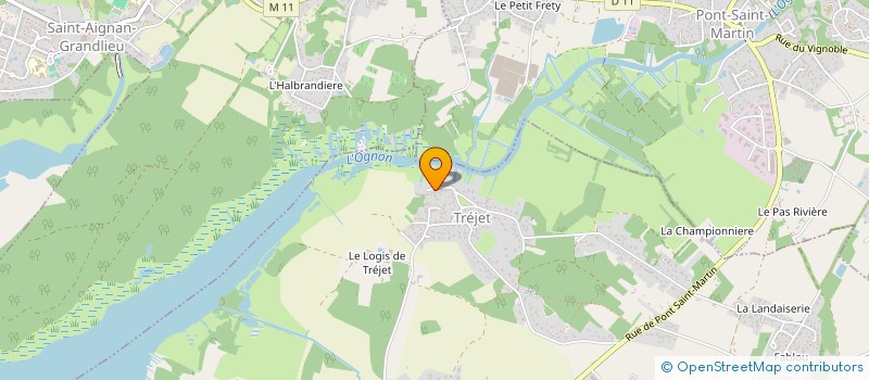 localisation de l'entreprise OPTIHOME  LA CHEVROLIERE