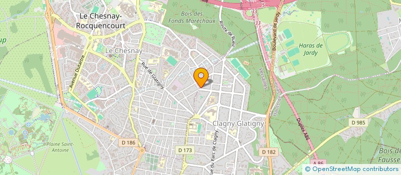 localisation de l'entreprise OPTIJARDIN à VERSAILLES