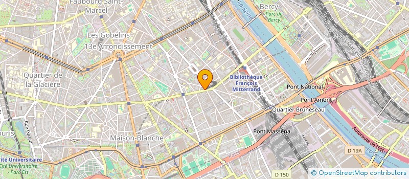 localisation de l'entreprise OPTIK'A à PARIS