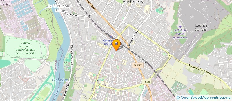 localisation de l'entreprise OPTIK DOM  CORMEILLES-EN-PARISIS