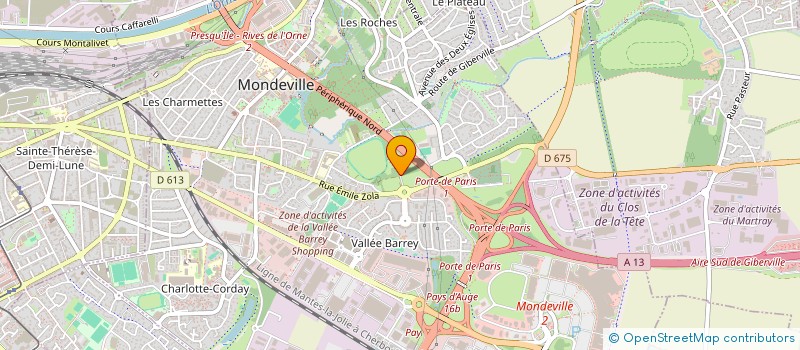 localisation de l'entreprise OPTIK KRYPTON  MONDEVILLE