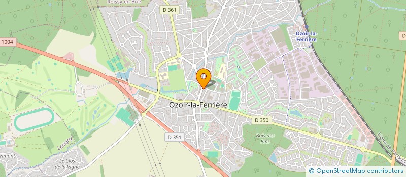 localisation de l'entreprise OPTIKARO à OZOIR-LA-FERRIERE
