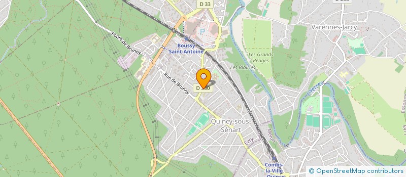 localisation de l'entreprise OPTIKMULTISERVICES  QUINCY-SOUS-SENART