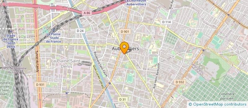 localisation de l'entreprise OPTIKOSS à ASNIERES-SUR-SEINE