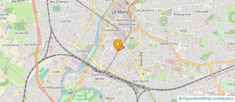 localisation de l'entreprise OPTILAB SARL à LE MANS