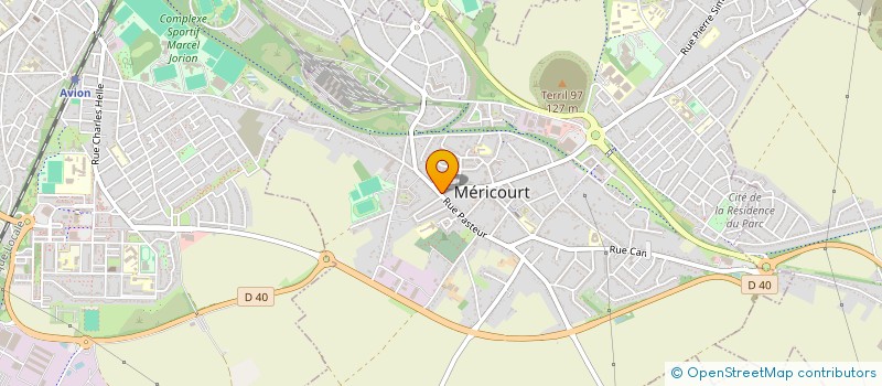 localisation de l'entreprise OPTILINK  MERICOURT