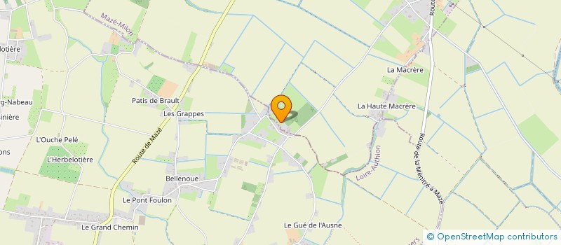 localisation de l'entreprise OPTILL DIFFUSION  LOIRE-AUTHION