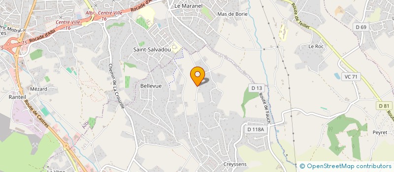 localisation de l'entreprise OPTILOG  PUYGOUZON