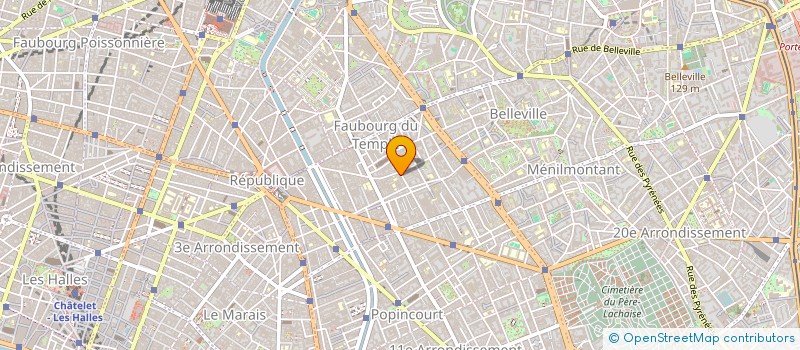 localisation de l'entreprise OPTILUX PARIS  PARIS