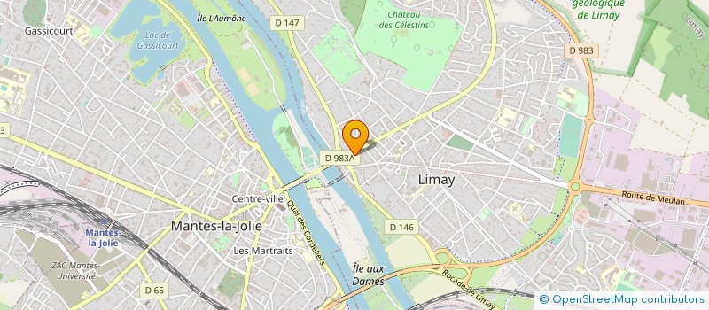 localisation de l'entreprise OPTIM à LIMAY