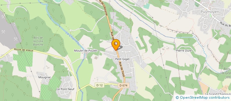 localisation de l'entreprise OPTIM + à VŒUIL-ET-GIGET