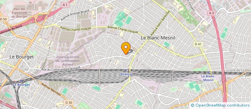 localisation de l'entreprise OPTIM.BAT à DRANCY