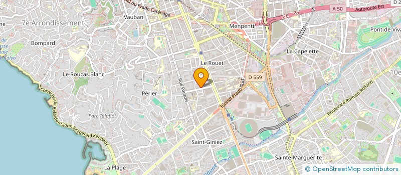 localisation de l'entreprise OPTIM CONSEIL à MARSEILLE