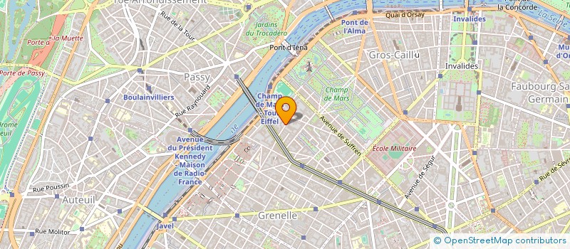 localisation de l'entreprise OPTIM DEVELOPPEMENT  PARIS