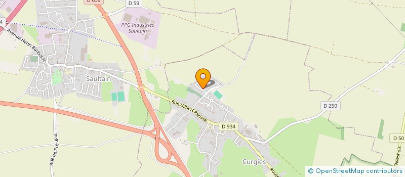 localisation de l'entreprise OPTIM'DEVELOPPEMENT  CURGIES