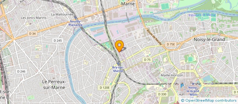 localisation de l'entreprise OPTIM'ENTREPRISE à NOISY-LE-GRAND