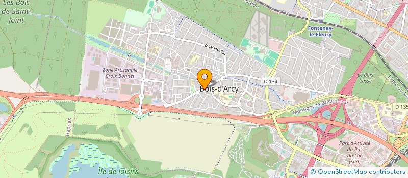 localisation de l'entreprise OPTIM'HABITAT à SAINT-CYR-EN-VAL