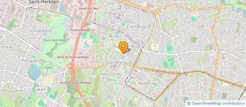 localisation de l'entreprise OPTIM'HOME à SAINT-HERBLAIN