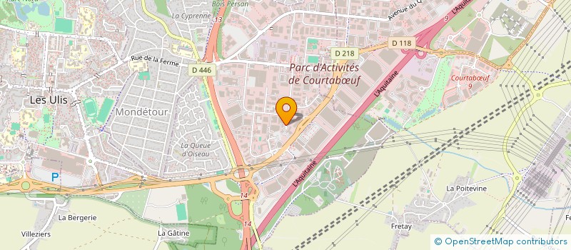 localisation de l'entreprise OPTIM'HOME à LES ULIS