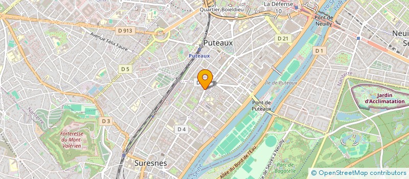 localisation de l'entreprise OPTIM INVEST IMMO à SURESNES