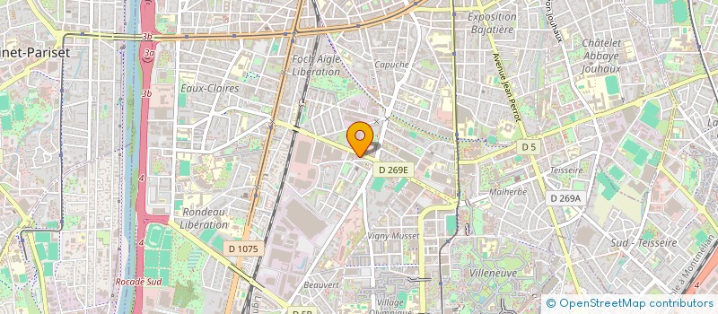 localisation de l'entreprise OPTIM'IZ à GRENOBLE