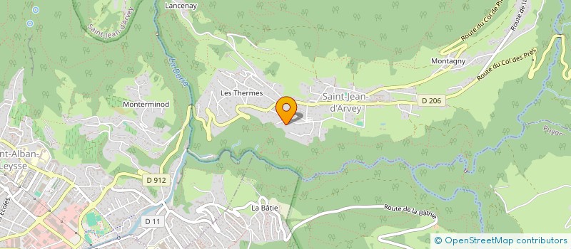 localisation de l'entreprise OPTIM ORGA  SAINT-JEAN-D'ARVEY