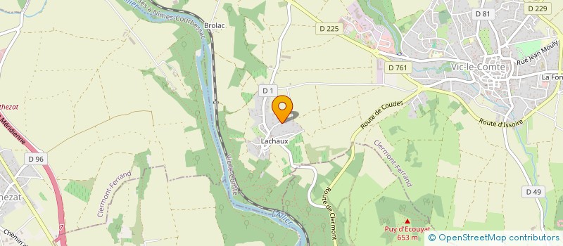 localisation de l'entreprise OPTIM POWERS  VIC-LE-COMTE