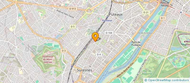 localisation de l'entreprise OPTIM SALON à SURESNES
