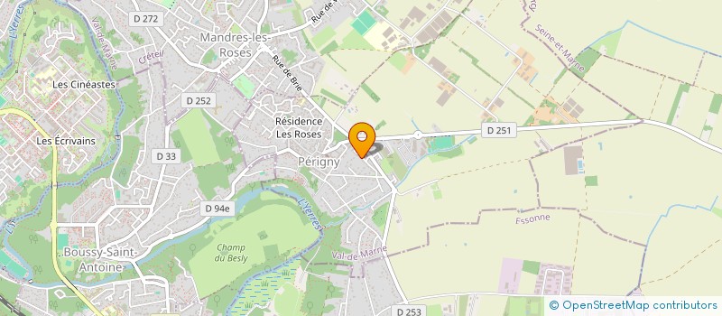 localisation de l'entreprise OPTIM'YZ HOLDING  PERIGNY