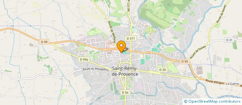 localisation de l'entreprise OPTIMA  SAINT-REMY-DE-PROVENCE