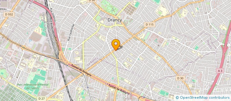 localisation de l'entreprise OPTIMA à DRANCY