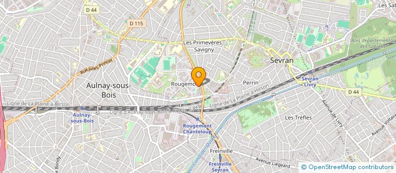 localisation de l'entreprise OPTIMA  SEVRAN