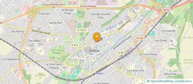 localisation de l'entreprise OPTIMA CAPITAL à DREUX