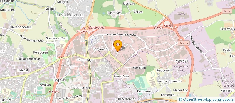 localisation de l'entreprise OPTIMA CONCEPT à GOUESNOU