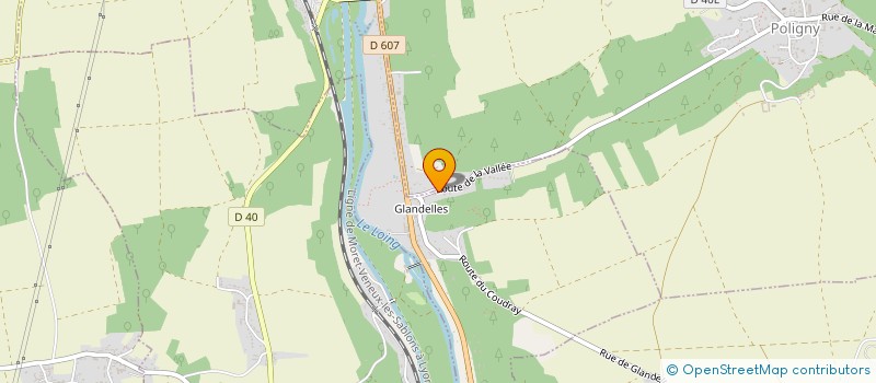 localisation de l'entreprise OPTIMA FINANCE à BAGNEAUX-SUR-LOING