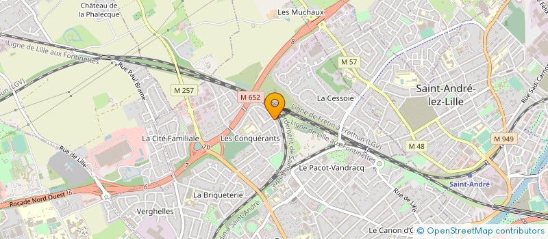 localisation de l'entreprise OPTIMA PAIE à LAMBERSART