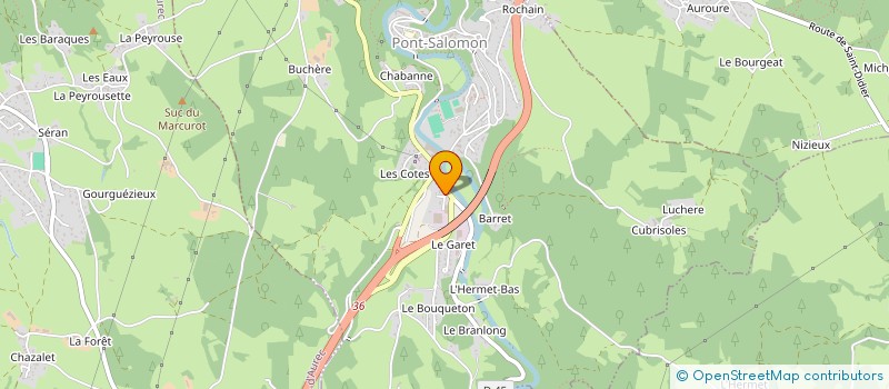 localisation de l'entreprise OPTIMA-REGULATION  PONT-SALOMON