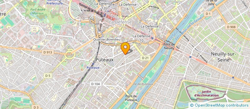 localisation de l'entreprise OPTIMA RENOVATION  PUTEAUX