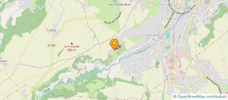 localisation de l'entreprise OPTIMA SOLUTIONS  VALS-PRES-LE-PUY