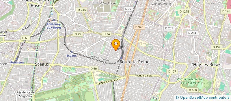 localisation de l'entreprise OPTIMA SUP à BOURG-LA-REINE