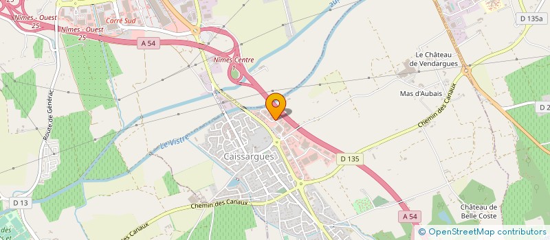 localisation de l'entreprise OPTIMAKE  CAISSARGUES